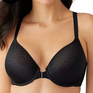 NWOT Wacoal Women's Back Appeal Seamless Underwire Bra Black 40G
